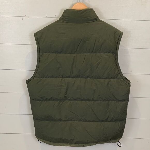 Abercrombie & Fitch Men's Green Quilted Vest - Picture 6 of 10